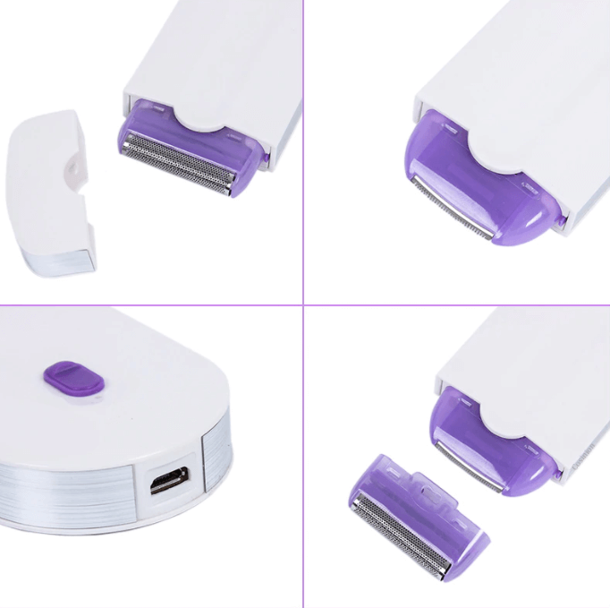 Laser Painless Hair Removal Device with Adjustable Intensity Levels