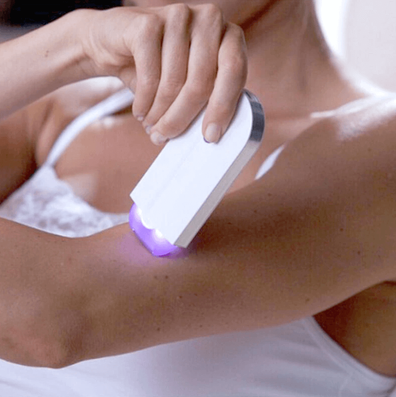 Laser Painless Hair Removal Device with Adjustable Intensity Levels