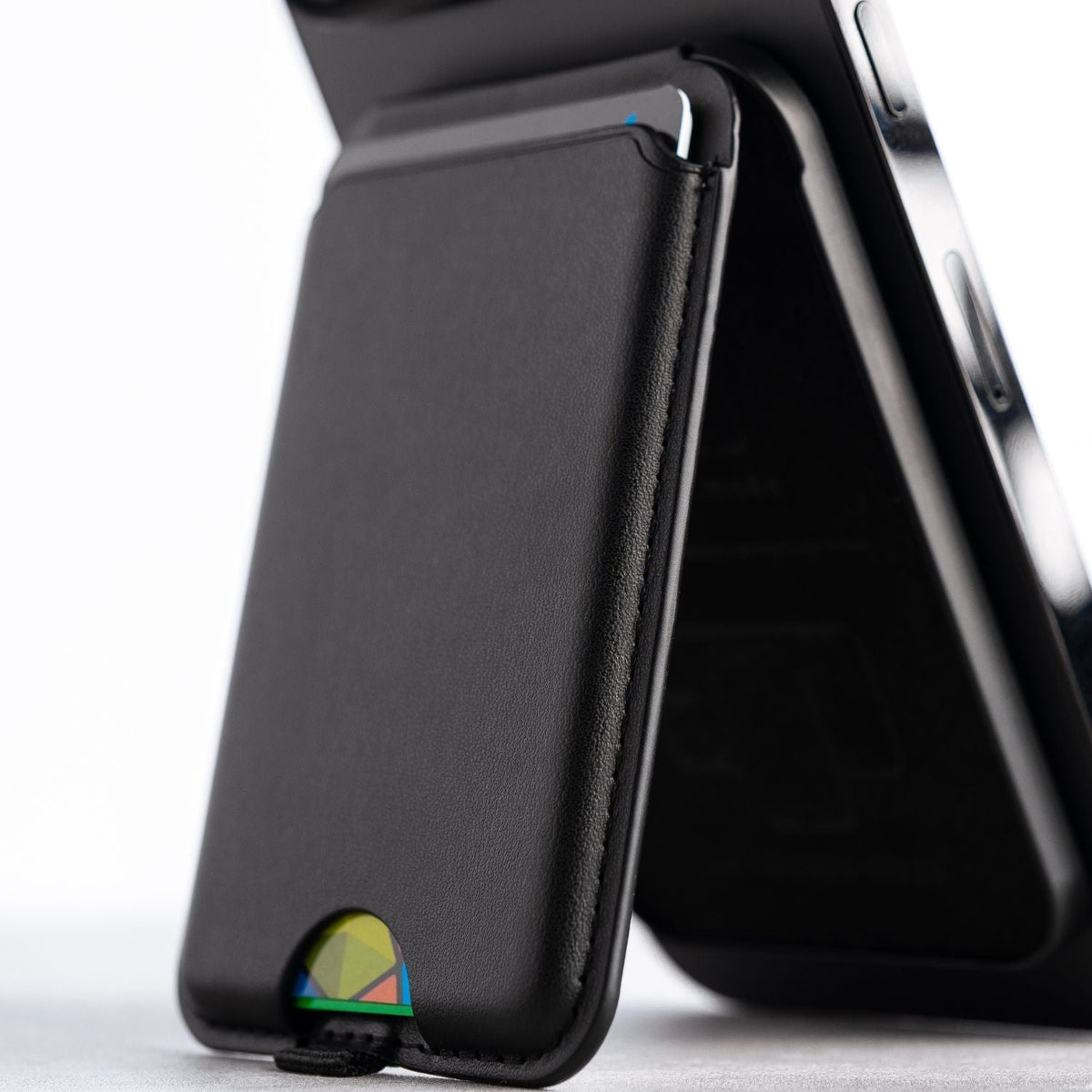 Magnetic Wallet and Phone Stand with Clip for Secure Carry