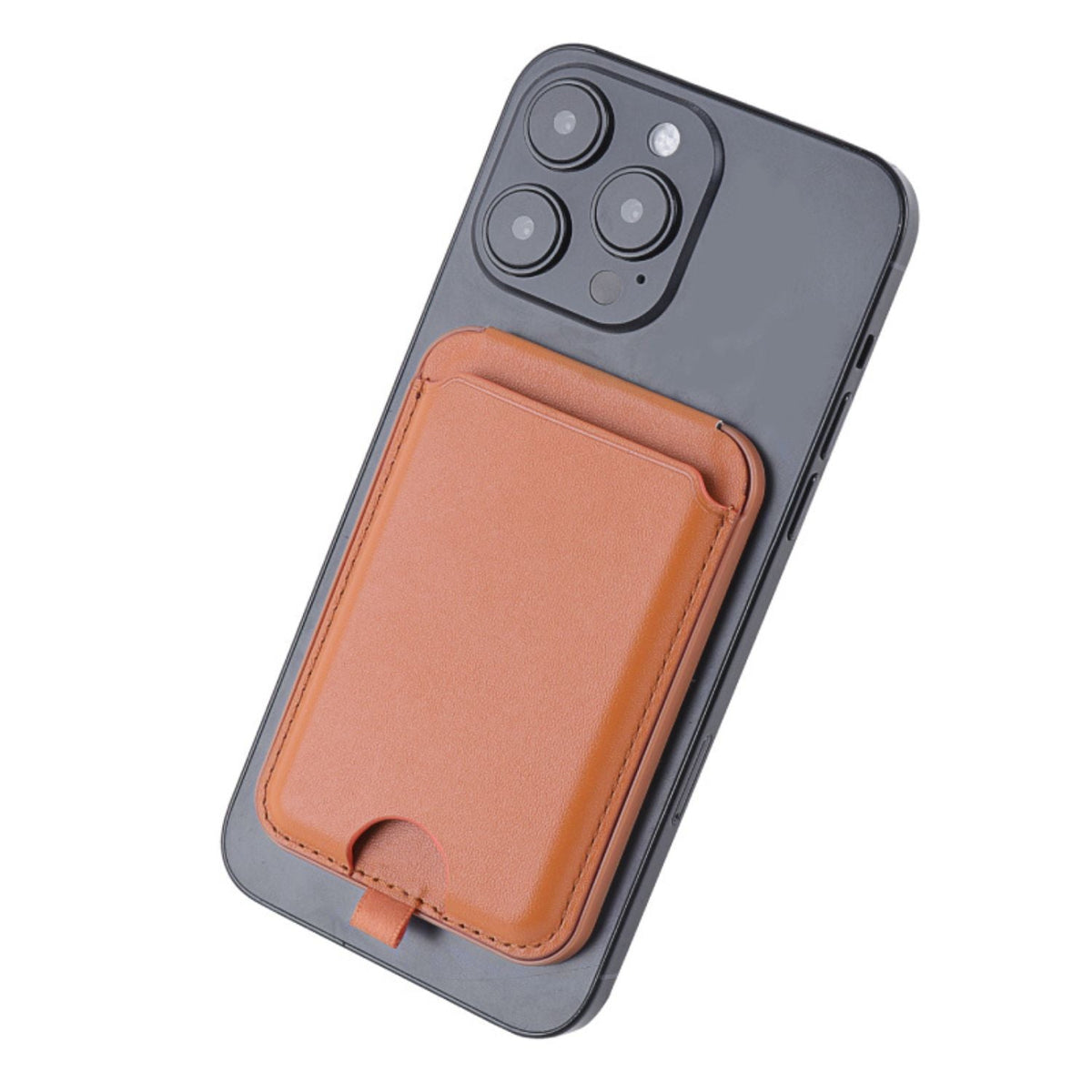 Magnetic Wallet and Phone Stand with Clip for Secure Carry