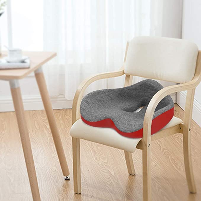 Orthopedic Seat Cushion with Ergonomic Contour
