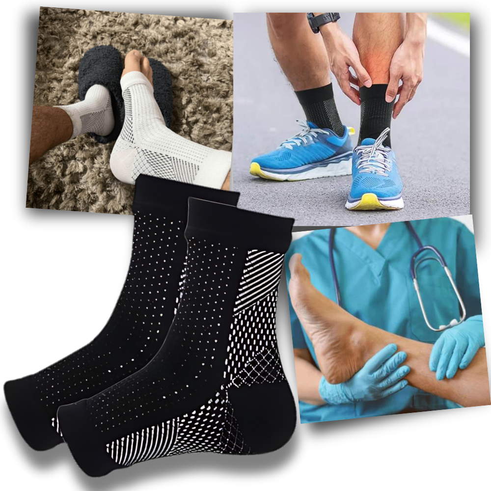 Open-Toe Compression Support Socks for Neuropathy