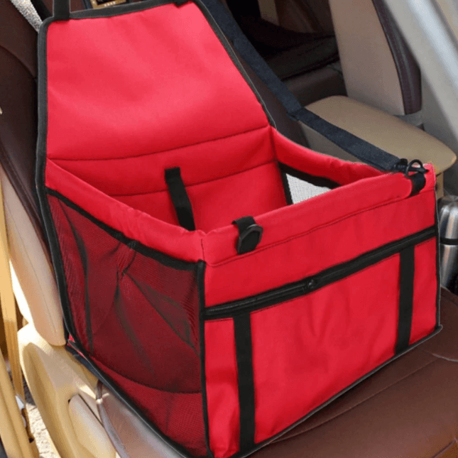 Pet Car Safety Seat with Secure Harness Straps