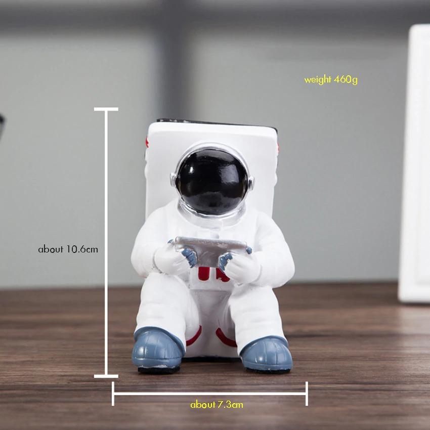 Adjustable Robot Desk Phone Holder with Foldable Stand