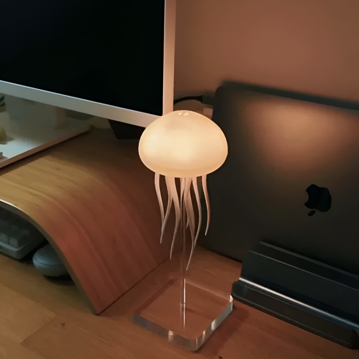 RGB Jellyfish LED Lamp with Voice Activation
