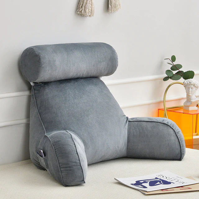 Reading Bed Pillow with Arm Support