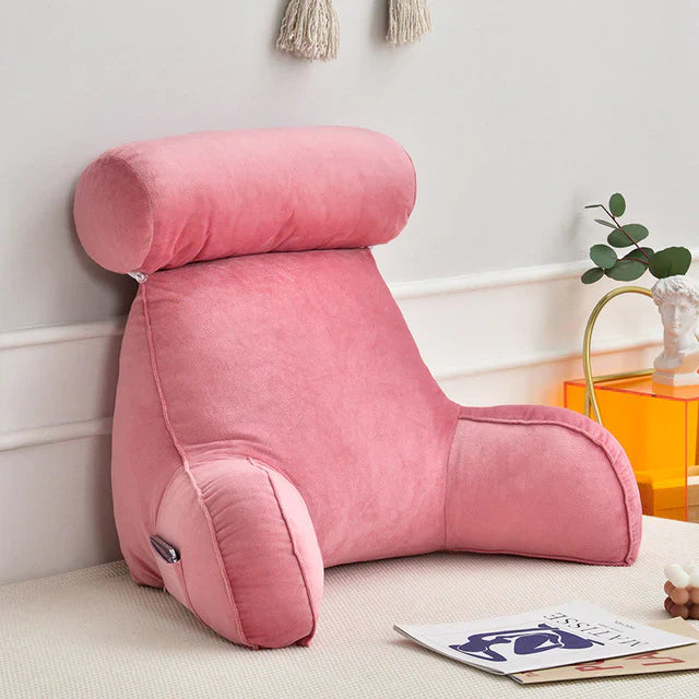 Reading Bed Pillow with Arm Support