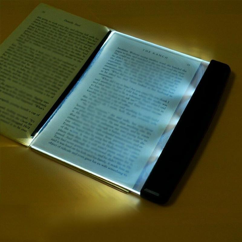 Flat Panel LED Book Light with Night Mode