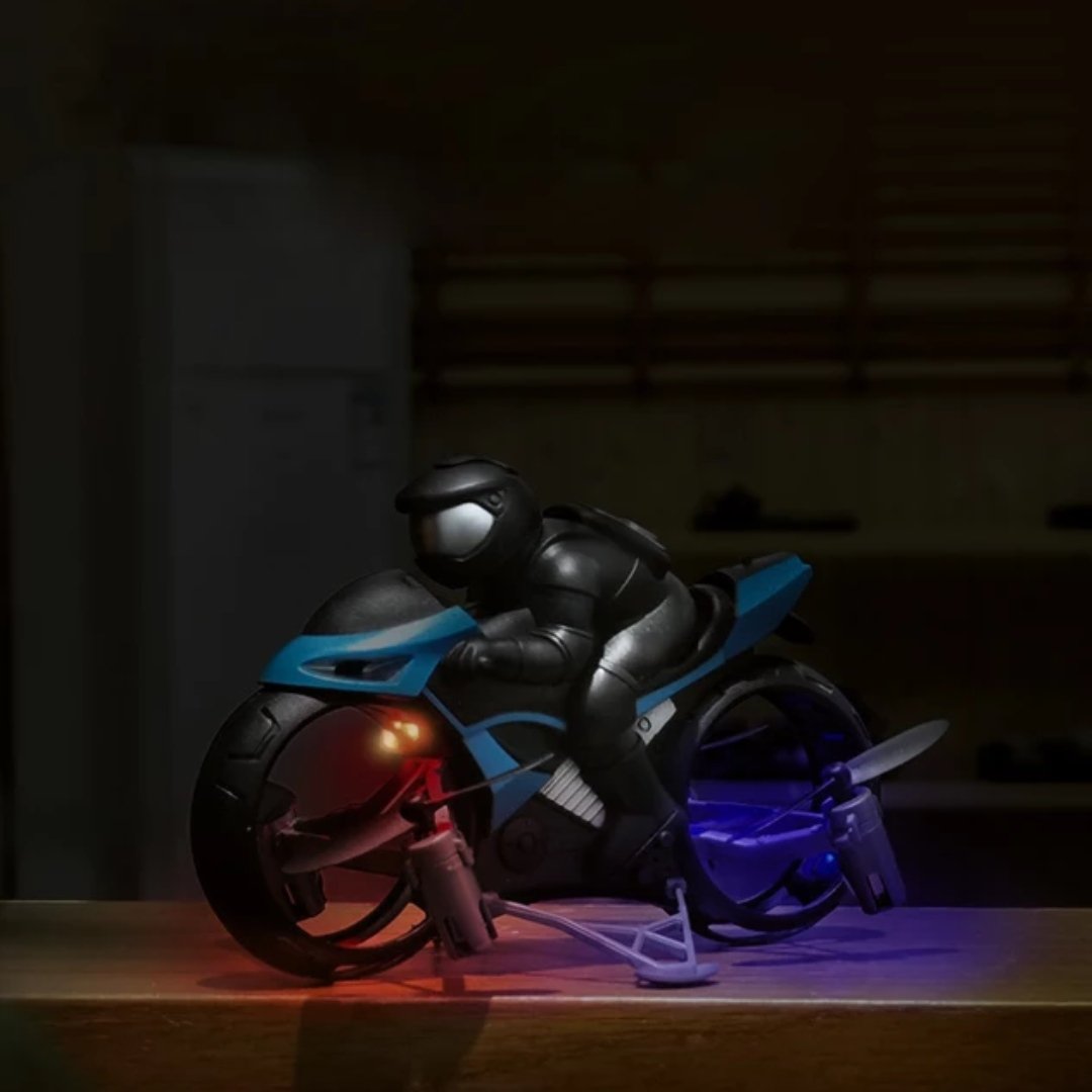 Remote Control Motorcycle Toy with Racing Design