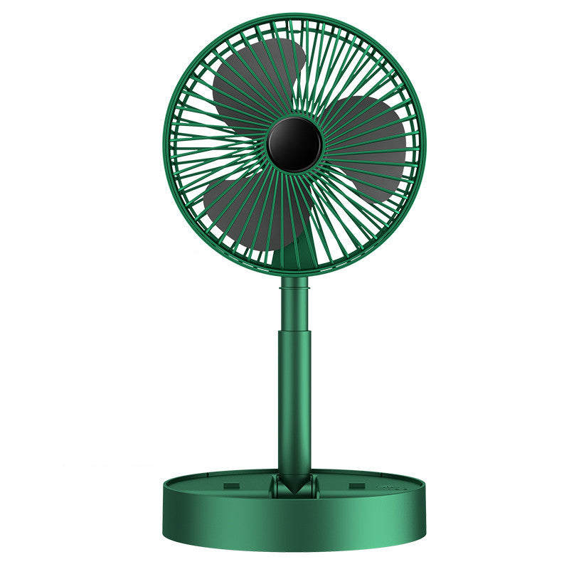 Telescopic Folding Table Fan with Adjustable Height