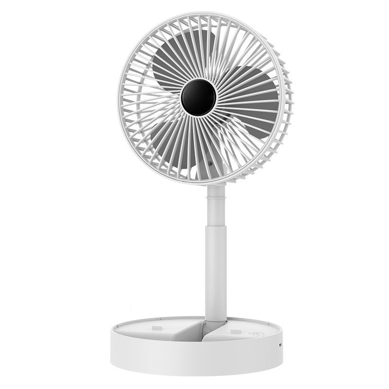 Telescopic Folding Table Fan with Adjustable Height