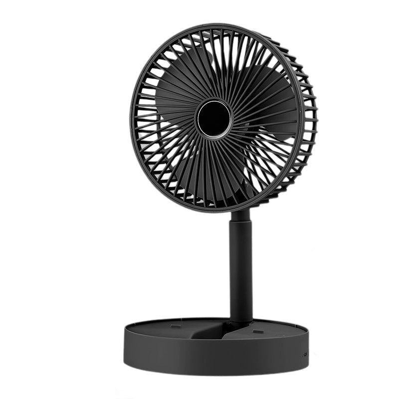 Telescopic Folding Table Fan with Adjustable Height