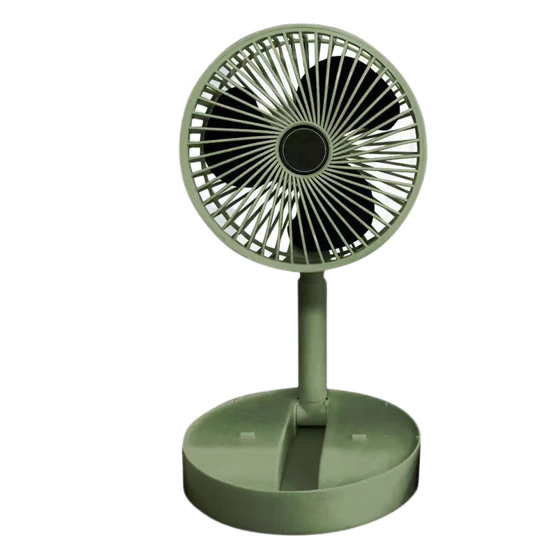 Telescopic Folding Table Fan with Adjustable Height