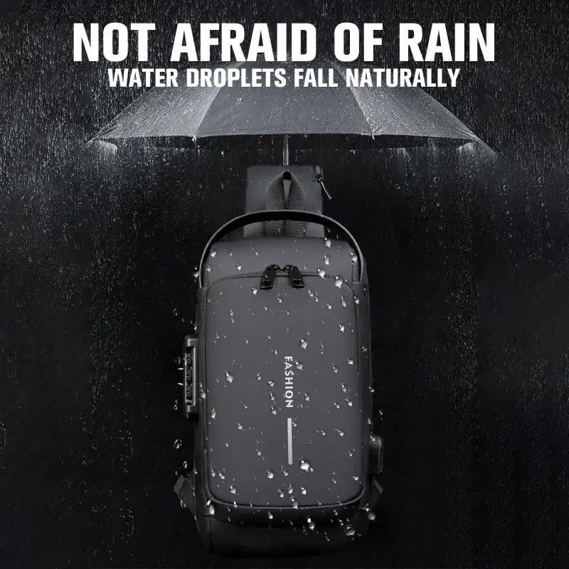 Men's Waterproof Shoulder Bag for Daily and Travel Use