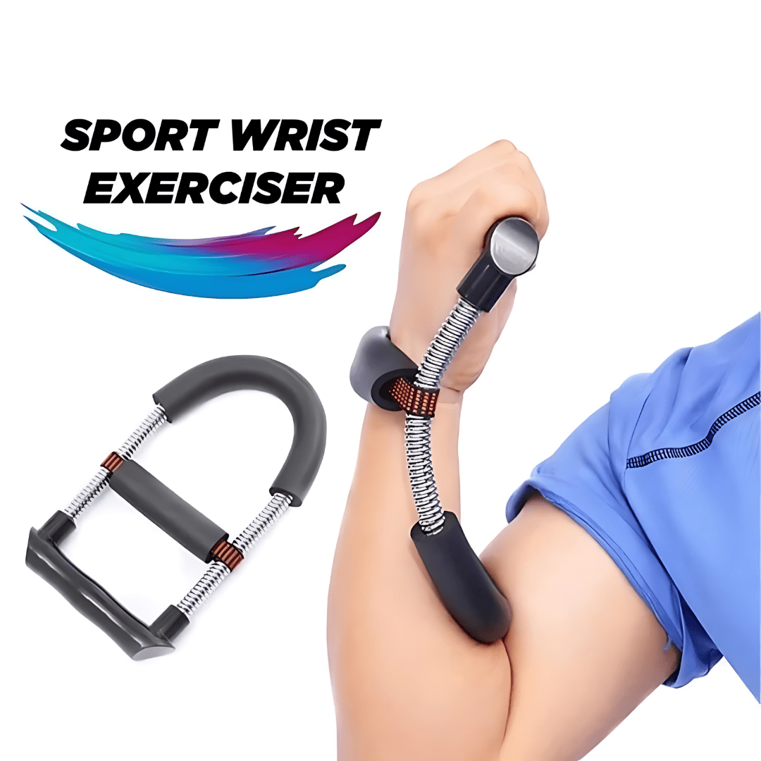 Adjustable Wrist Exerciser for Grip and Forearm Strength