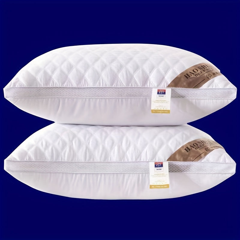 Hotel-Grade Pillow with Non-Sinking Adjustable Support