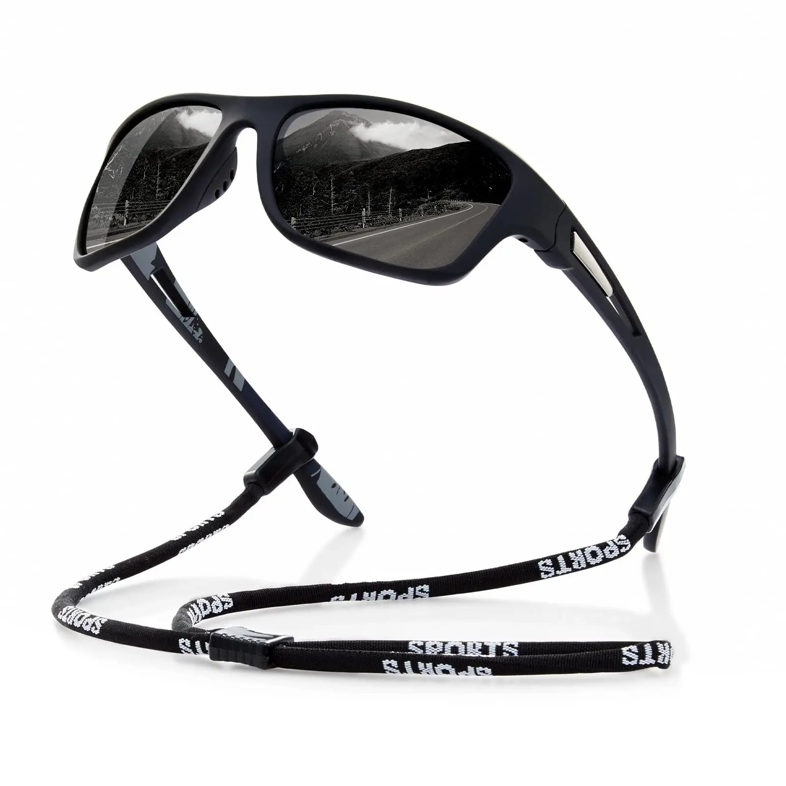 Men's Polarized Sports Sunglasses with UV400 Protection