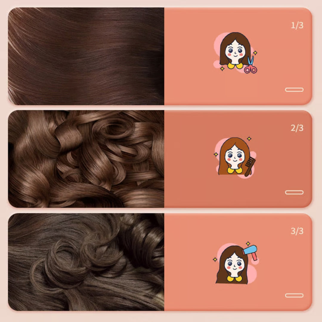 Curling Iron Mini Styling Tool for Glossy Hair