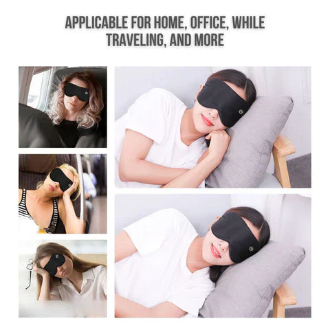 Wireless Heated Eye Mask with Soothing Warm Massage