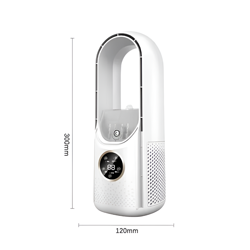 Blade Free Portable Air Conditioner for Quiet Home Cooling