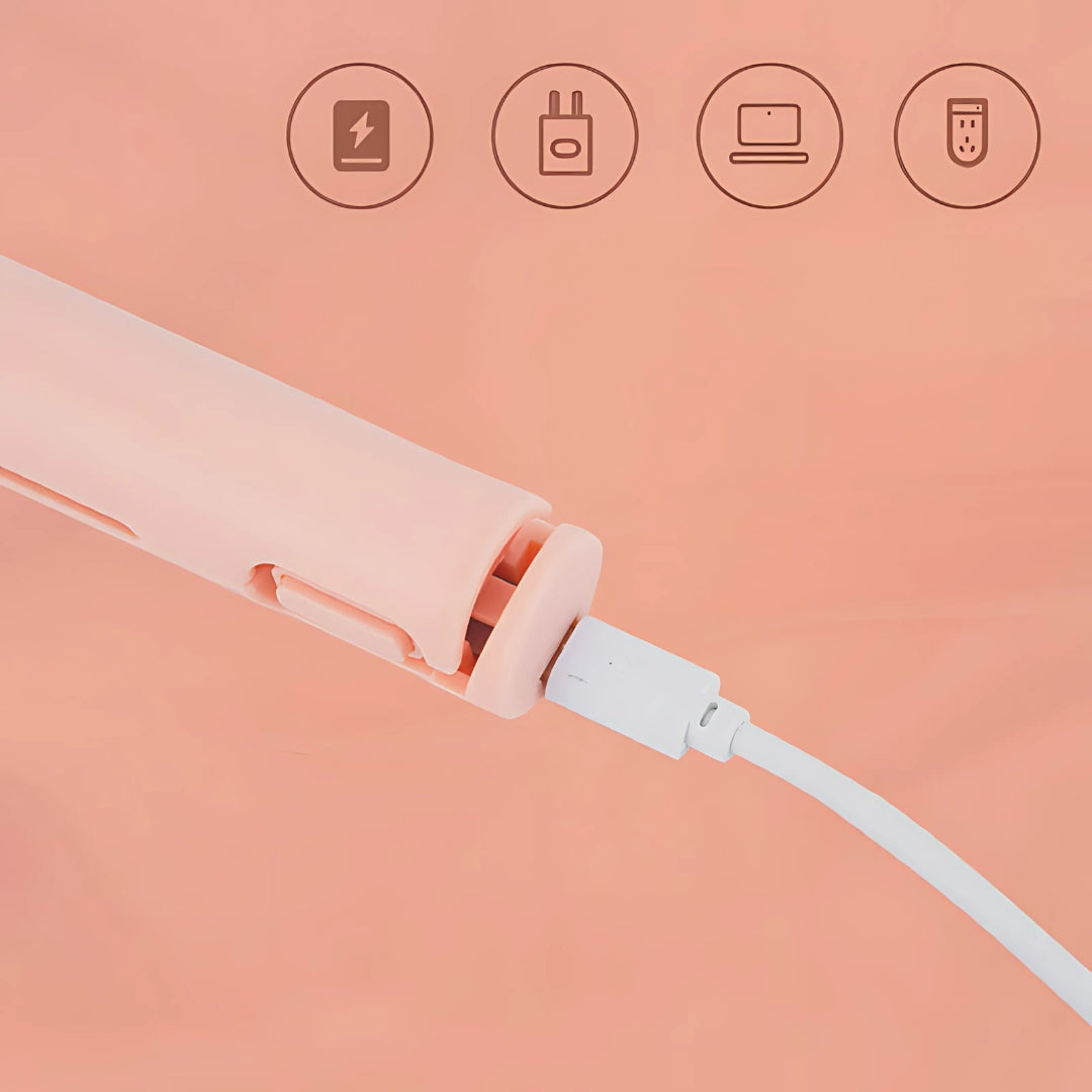Curling Iron Mini Styling Tool for Glossy Hair