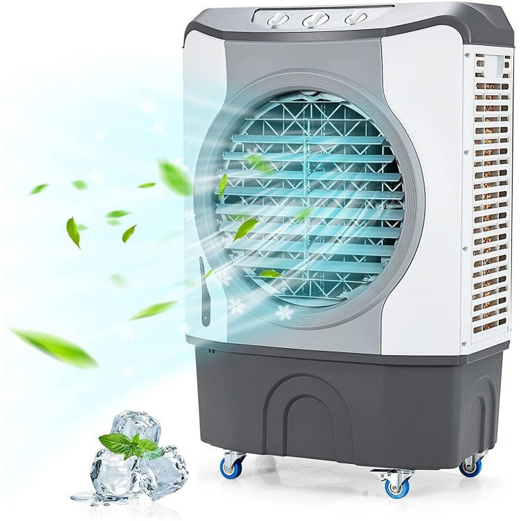 Industrial 4-in-1 Evaporative Air Cooler with 45L Tank
