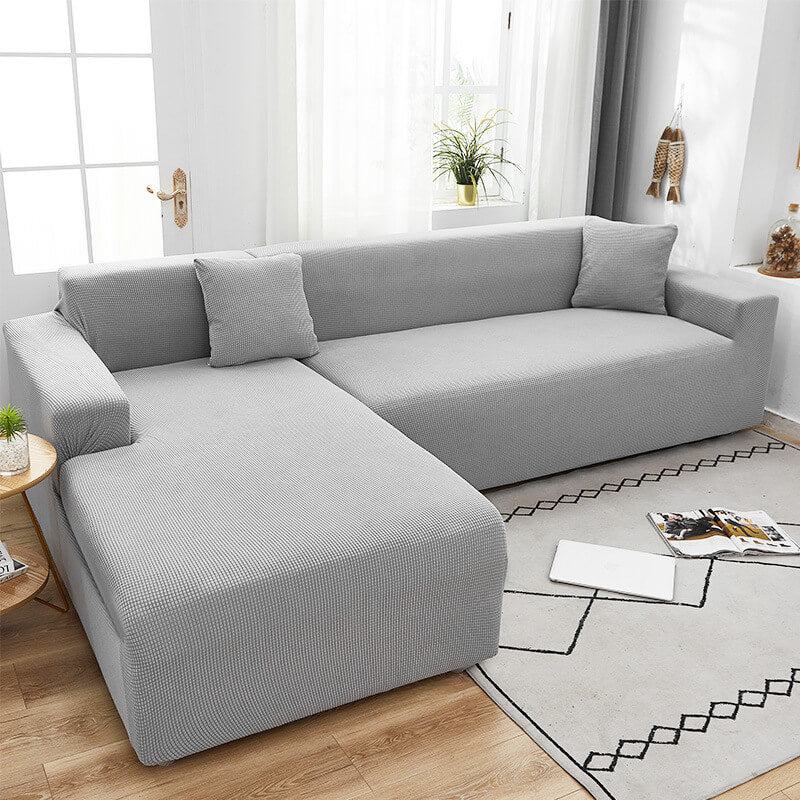 Textured Stretch Sofa Cover for Non Slip Protection