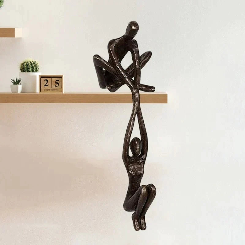 Eternal Love and Strength Sculpture for Meaningful Home Decor