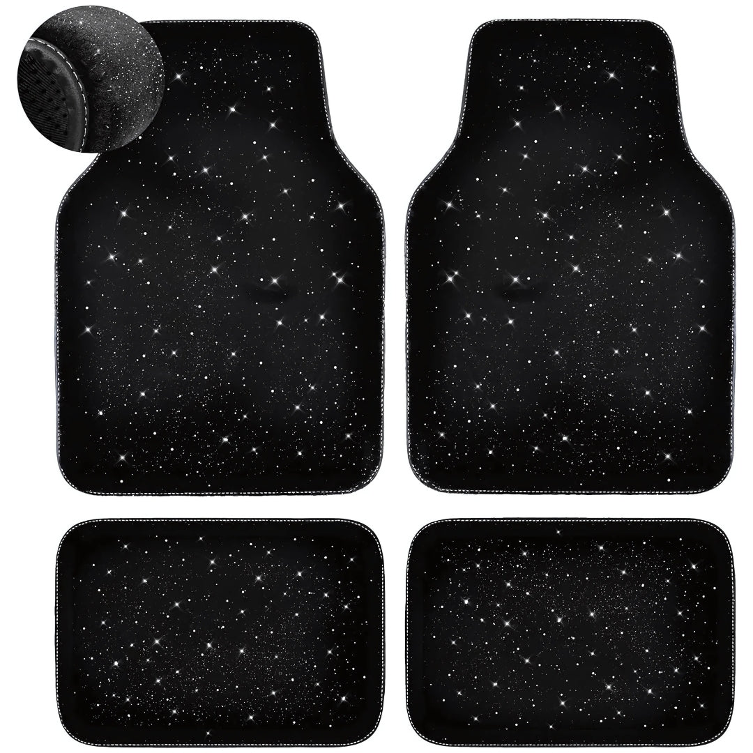 Starry Sky LED Car Floor Mats for Interior Lighting