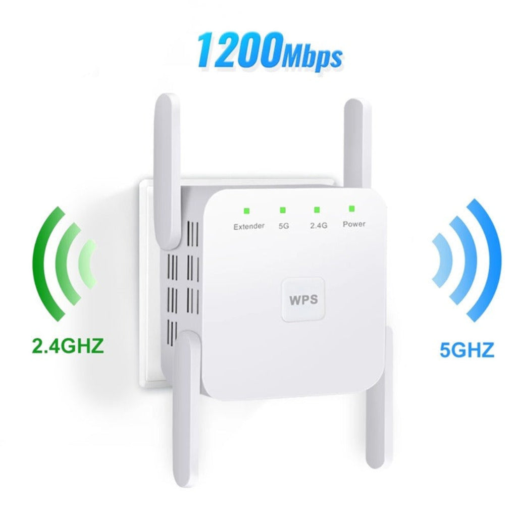 5G WiFi Booster with Top Range Coverage