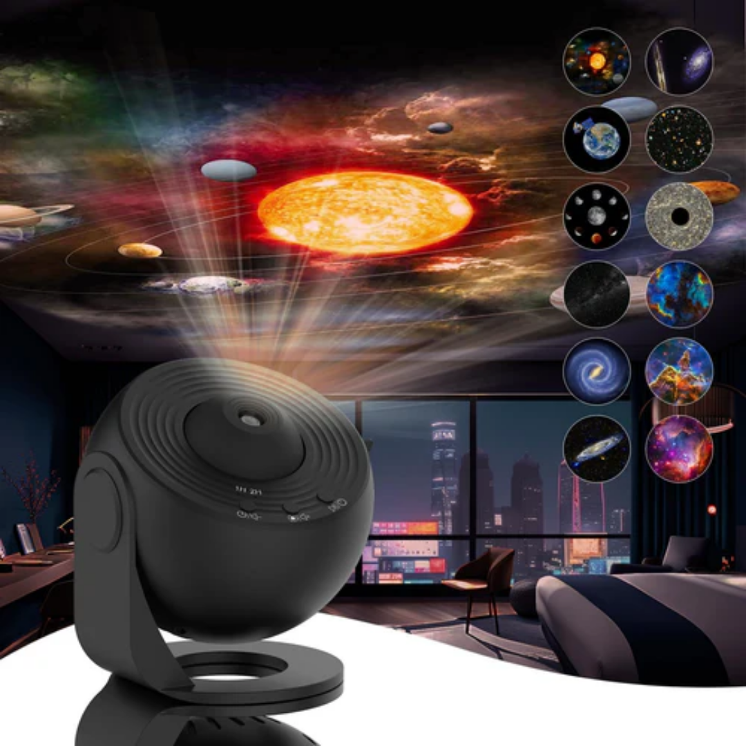 Galaxy Projector Star Light with 360Â° Rotating HD Films