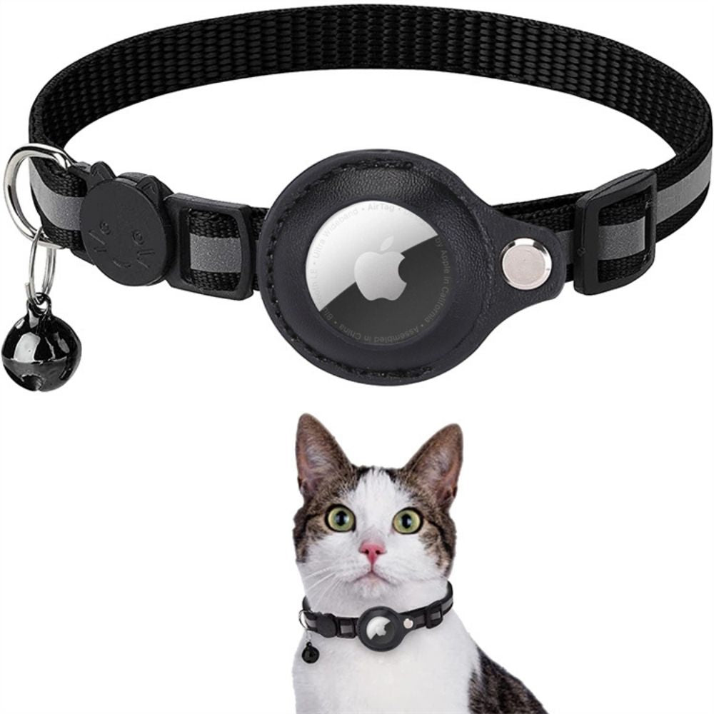 Reflective Cat GPS Tracker Collar for Safe Tracking