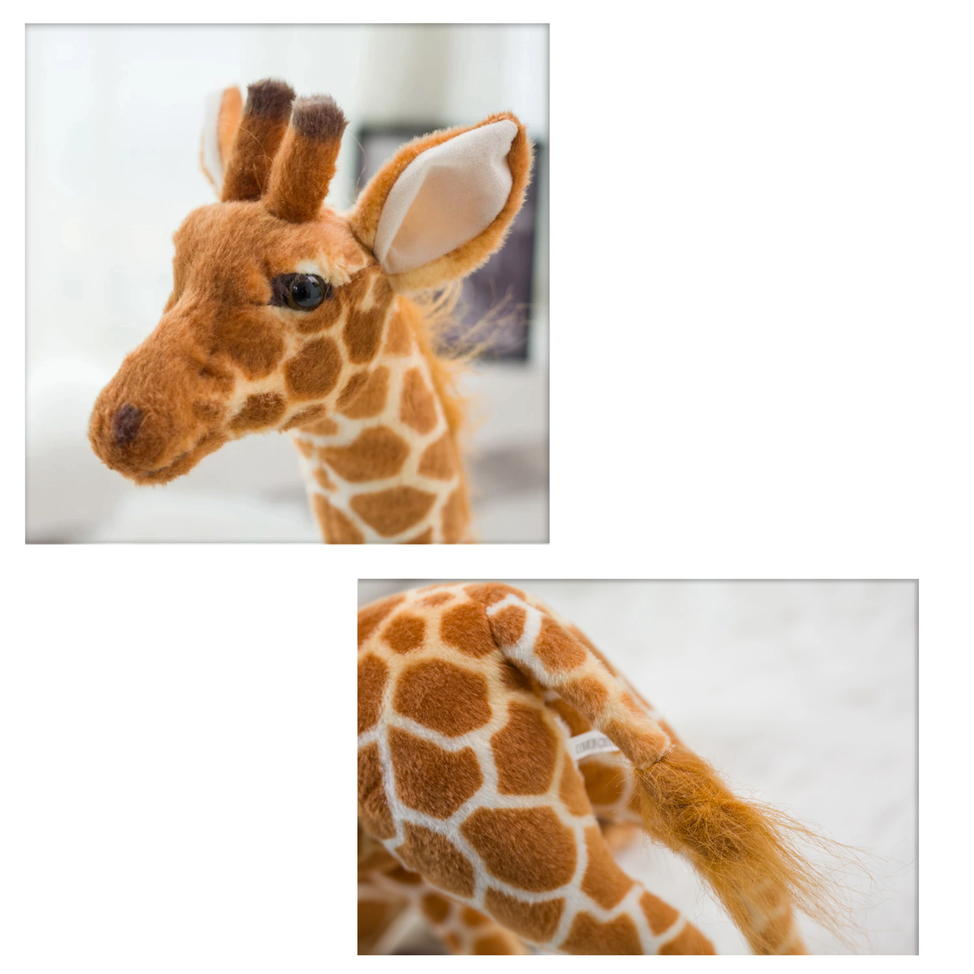 Giant Plush Giraffe Toy for Kids -  Stuffed Animal