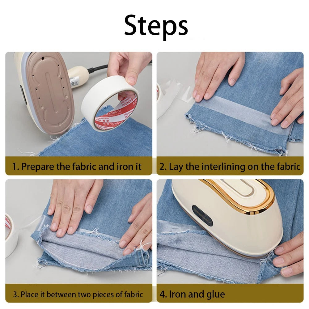 Self-Adhesive Hem Tape for Easy Sewing