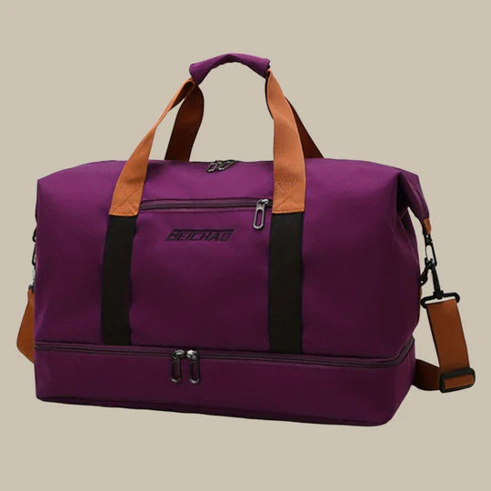 Spacious Duffel Bag for Men with Multiple Pockets