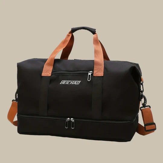 Spacious Duffel Bag for Men with Multiple Pockets