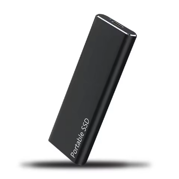 Slim 64GB External USB-C Hard Drive with Portable Design