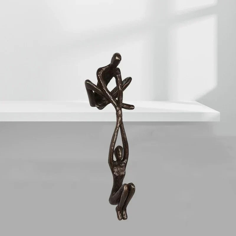 Eternal Love and Strength Sculpture for Meaningful Home Decor