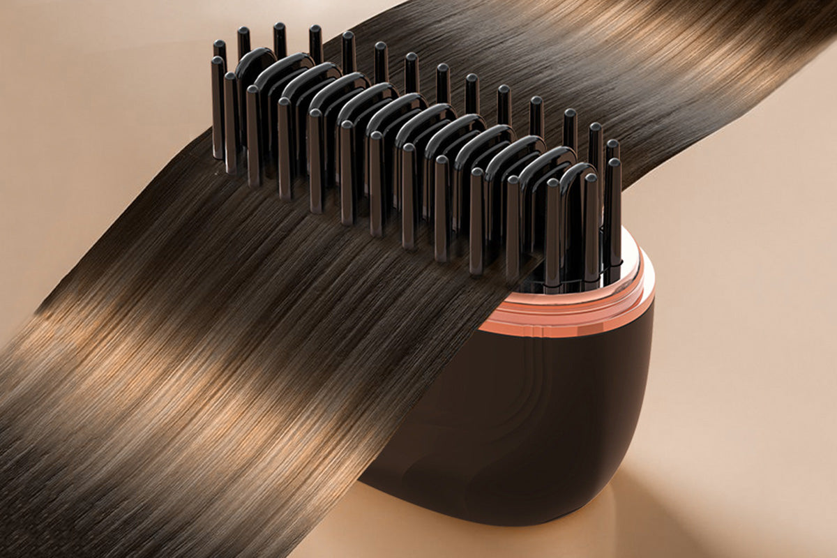 Rechargeable Mini Hair Straightener for Quick Styling Anywhere