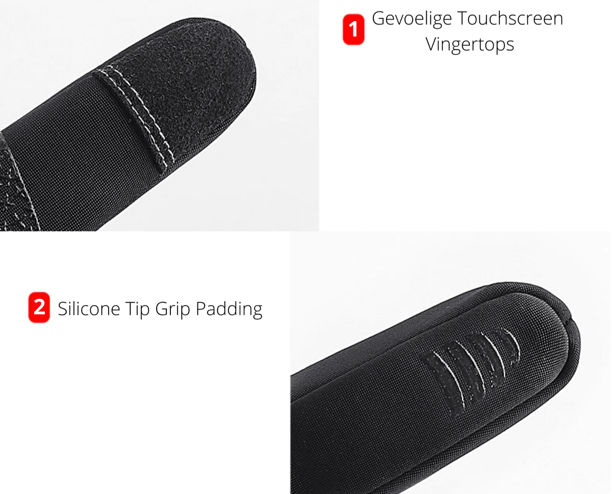 Touchscreen Gloves with Warm Lining for Cold Weather
