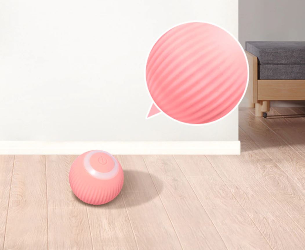 Interactive Rolling Ball Toy for Pets with Smart Motion