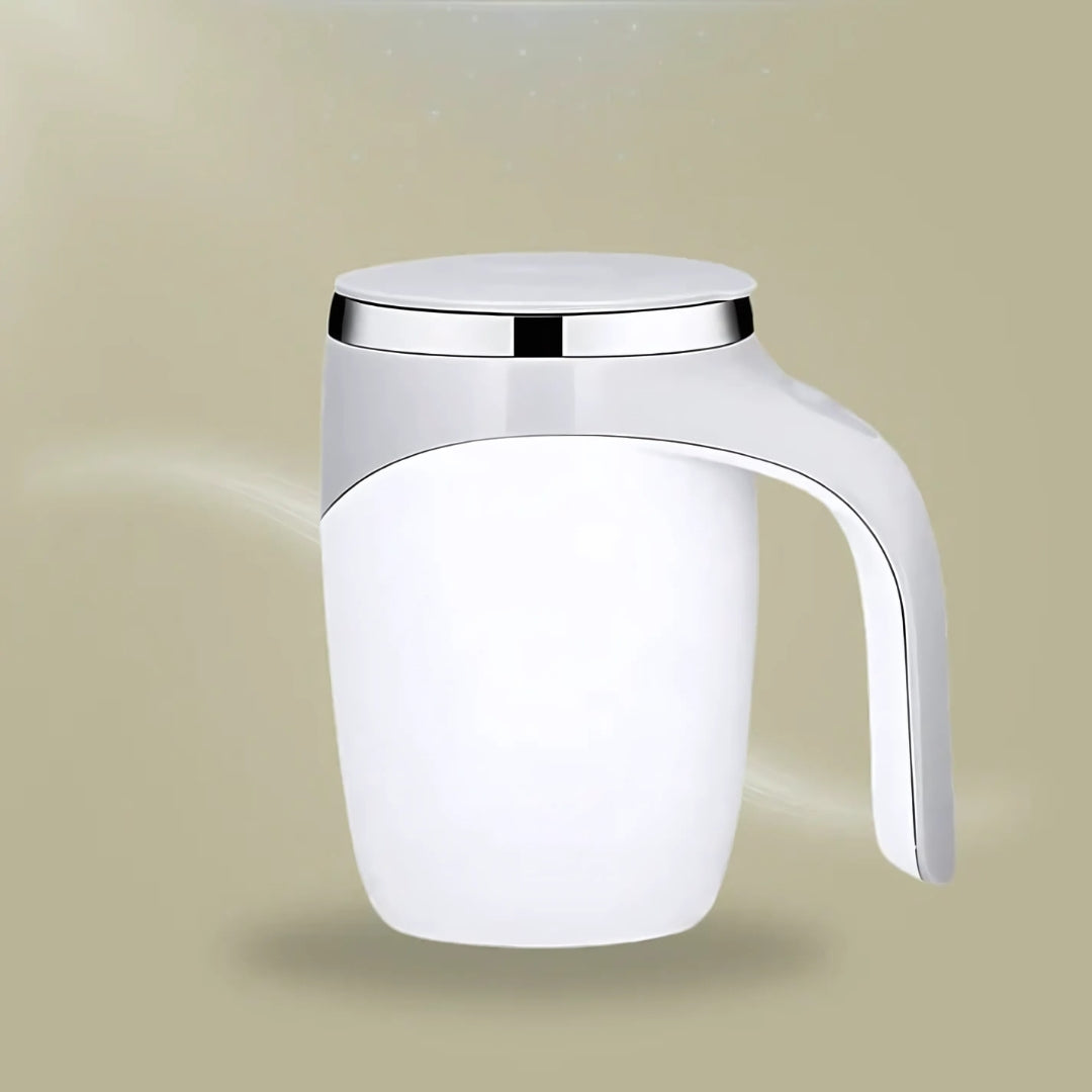 Self-Stirring Mug with One-Button Operation