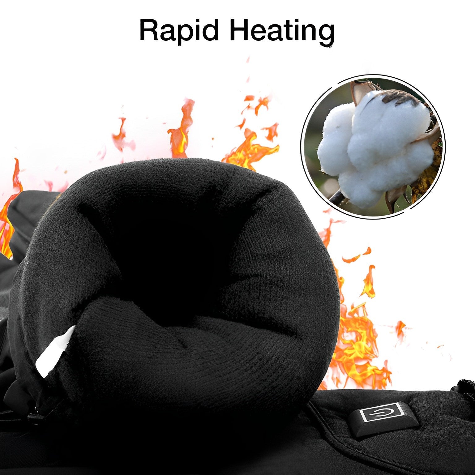 Rechargeable Heated Gloves with Temperature Control