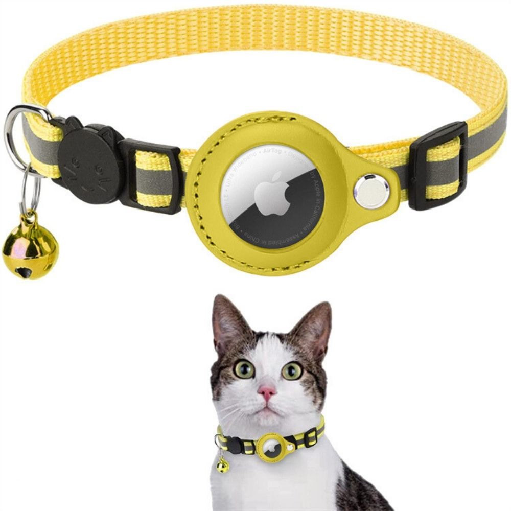 Reflective Cat GPS Tracker Collar for Safe Tracking