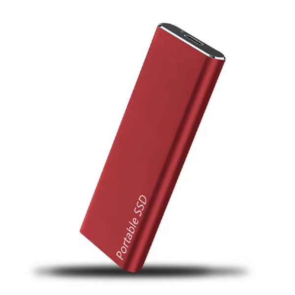 Slim 64GB External USB-C Hard Drive with Portable Design