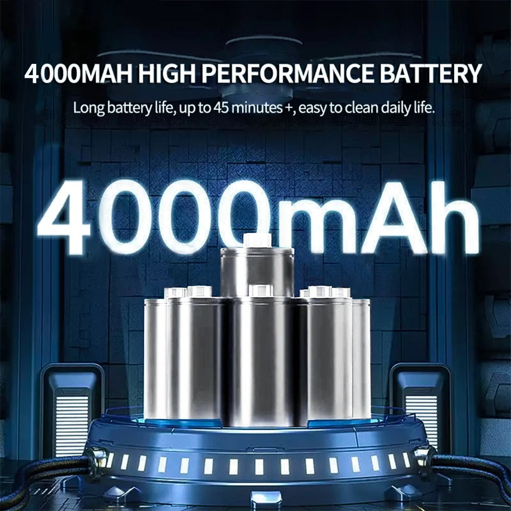 Cordless Car Vacuum Cleaner with High Suction Power