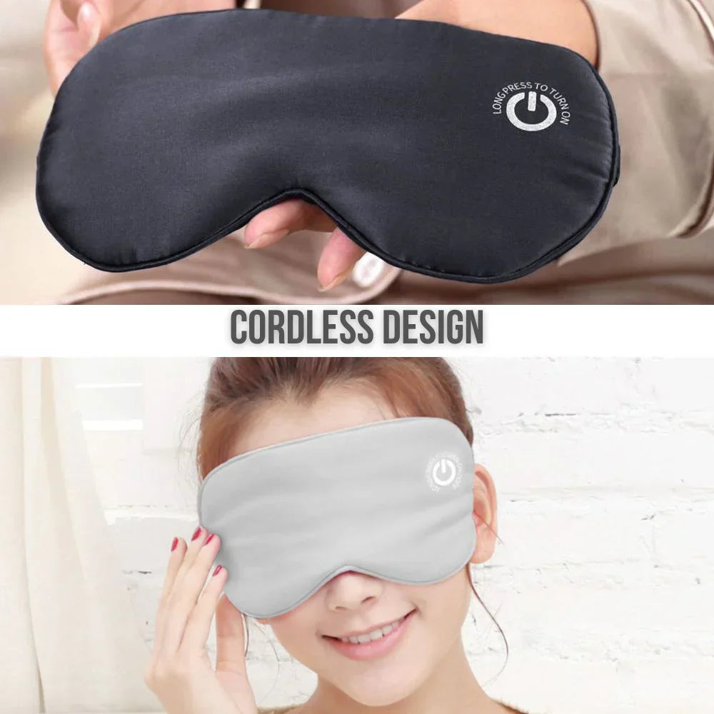 Wireless Heated Eye Mask with Soothing Warm Massage