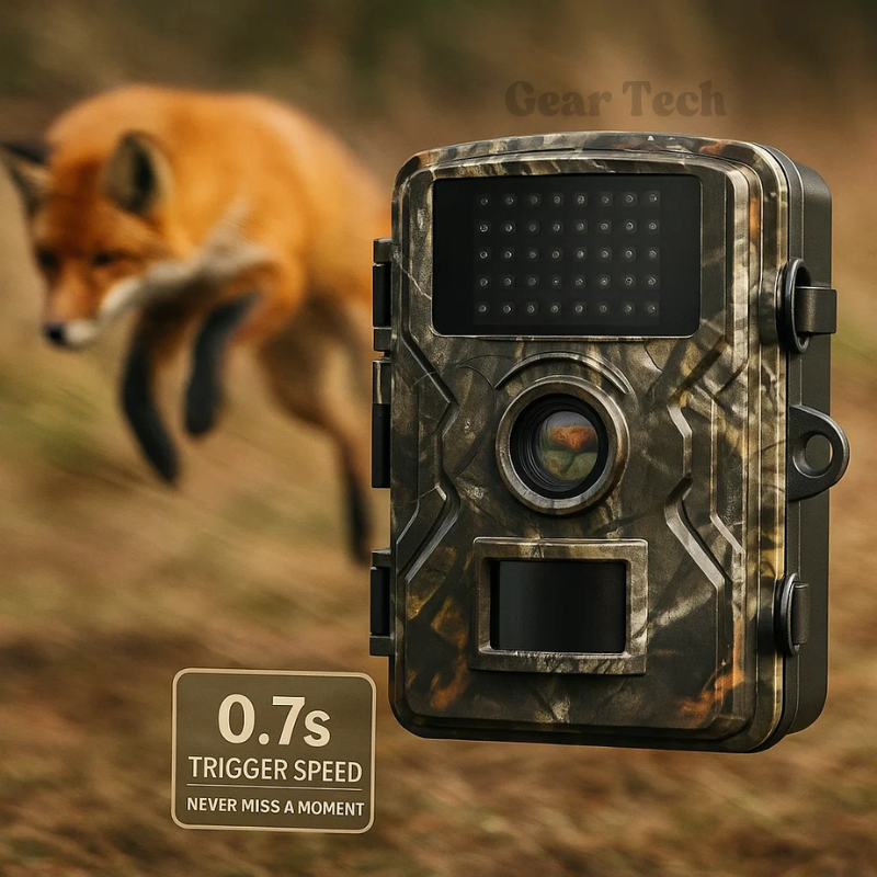 Night Vision Wildlife Camera for Outdoor Animal Monitoring