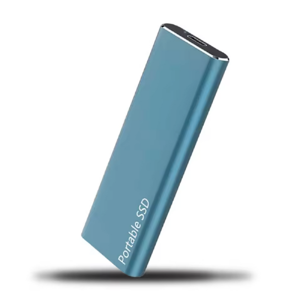 Slim 64GB External USB-C Hard Drive with Portable Design