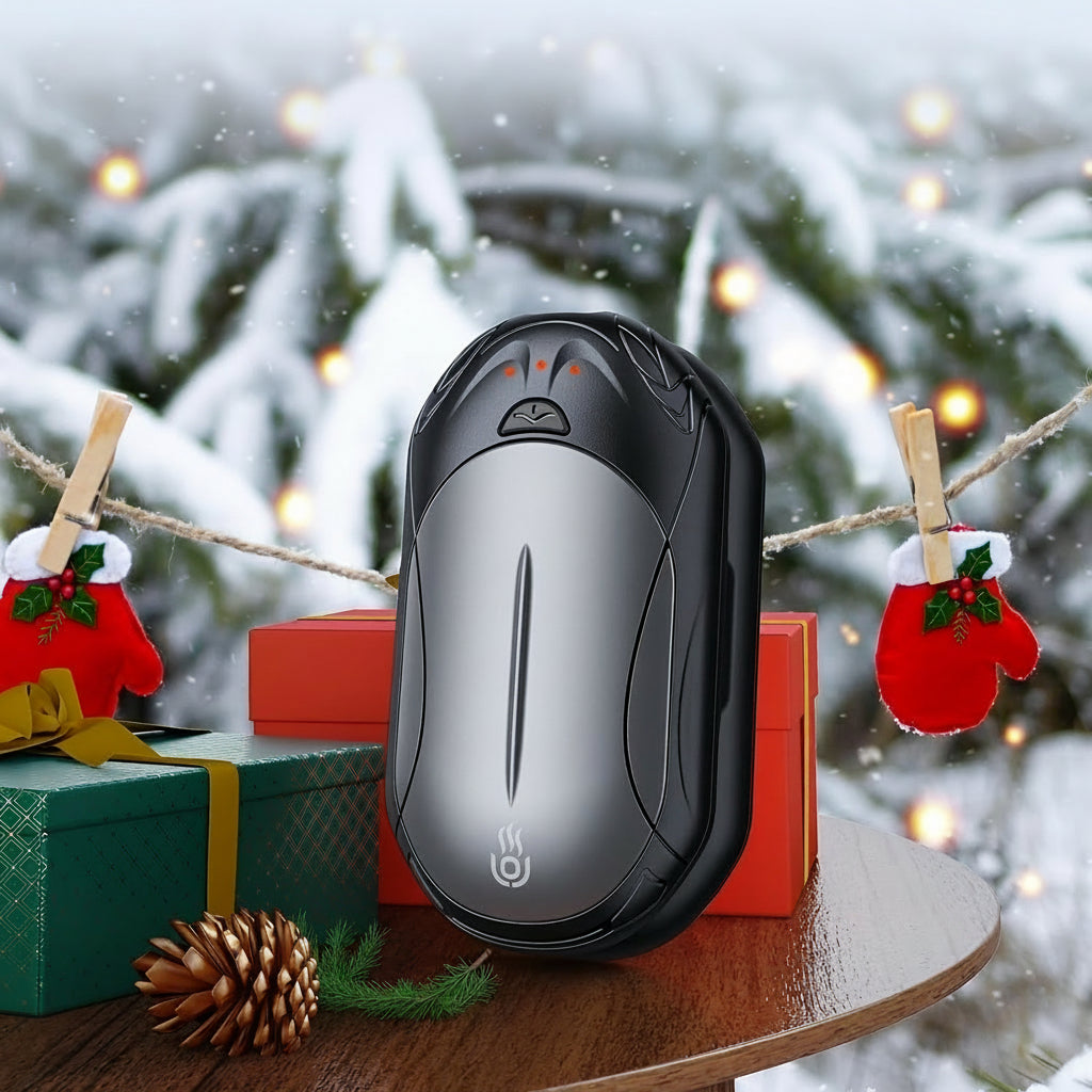 Rechargeable Capsule Hand Warmer with Three Heat Settings
